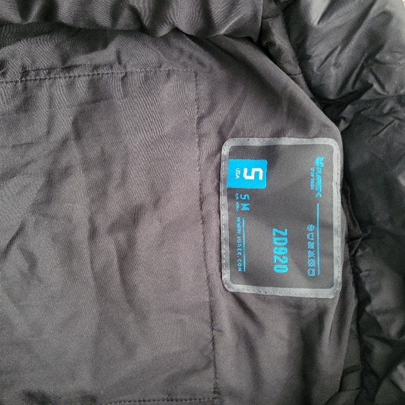 Luxe Black and Blue Men's Bag - Picture 3 of 4